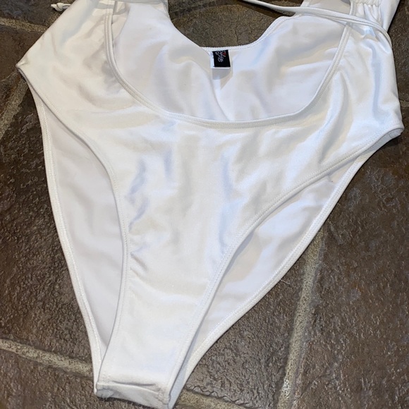 Cut-Out One Piece Bathing Suit - Picture 3 of 4
